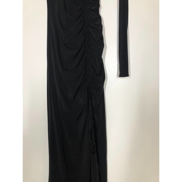 Cinq à Sept Francoise Gown Long Sleeve Black 2 - Picture 8 of 16